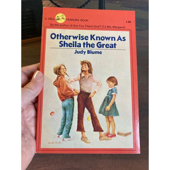 Vintage 80s Set of 4 Paperback Judy Blume: Superfudge, Blubber, Sheila, World - Picture 6 of 9